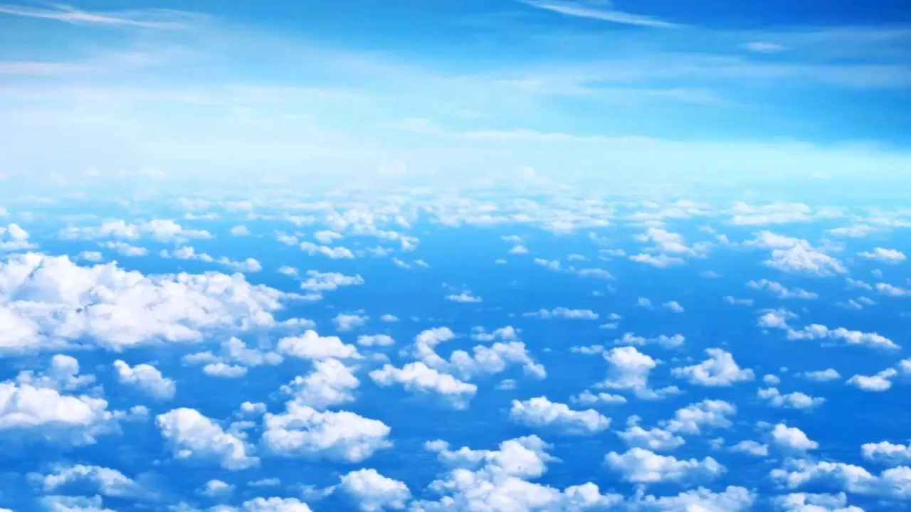 Голубое небо